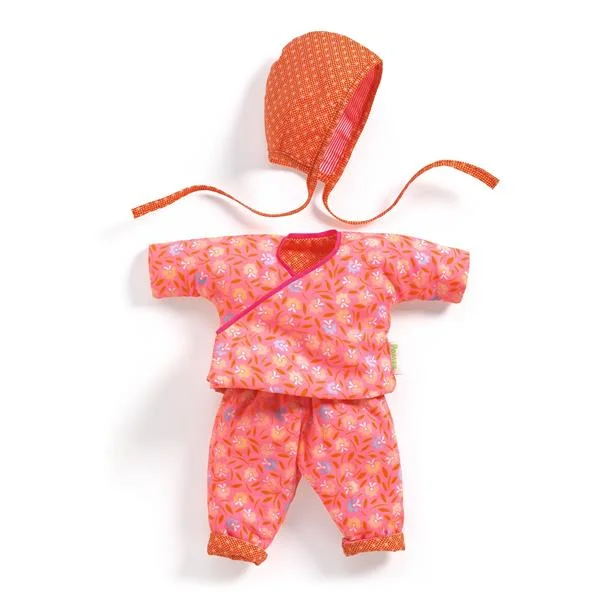 Dolls with a Waterproof Body and Beach - Themed AccessoriesDjeco Pomea petit pan Petunia clothing