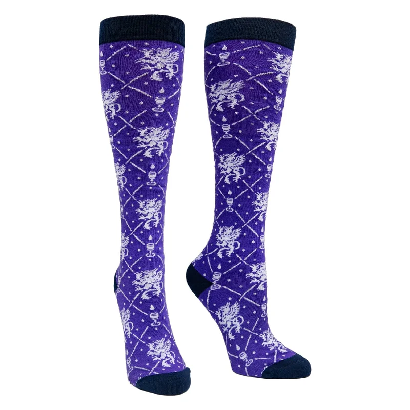 Dragon Age - Grey Warden Knee Socks - Orlesian Indigo