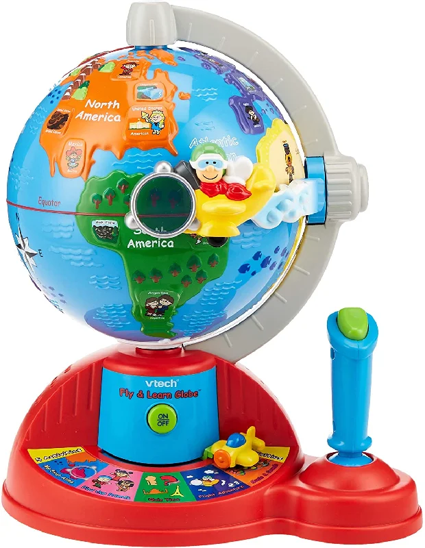 Solid Wood Educational Toys with a Science Experiment Theme for Young LearnersFLY'N DISCOVER GLOBE