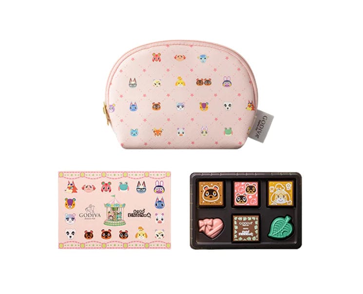 Godiva Animal Crossing Chocolate Pouch 6Pcs