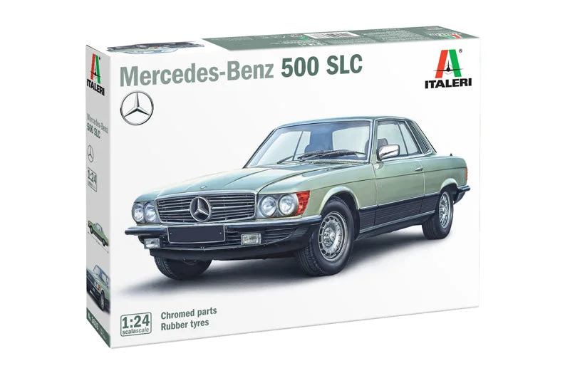 HO - Scale Model Railway Set with a Mountain - Themed Landscape and TunnelItaleri 3633 1:24 Mercedes 500 SLC