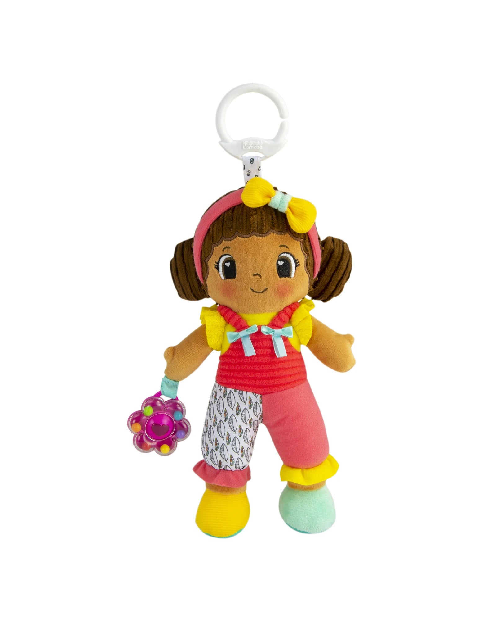 Dolls with Removable Magnetic Clothing and a Variety of Magnetic AccessoriesLamaze My Friend Jasmine Clip and Go Plush