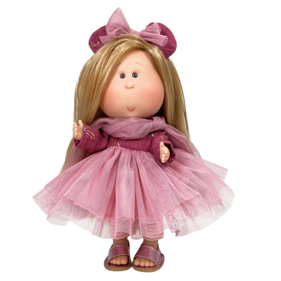 Plus - Sized Soft - Body Cloth Dolls for Toddlers with a Set of Colorful Clothing AccessoriesMia in Paris Doll