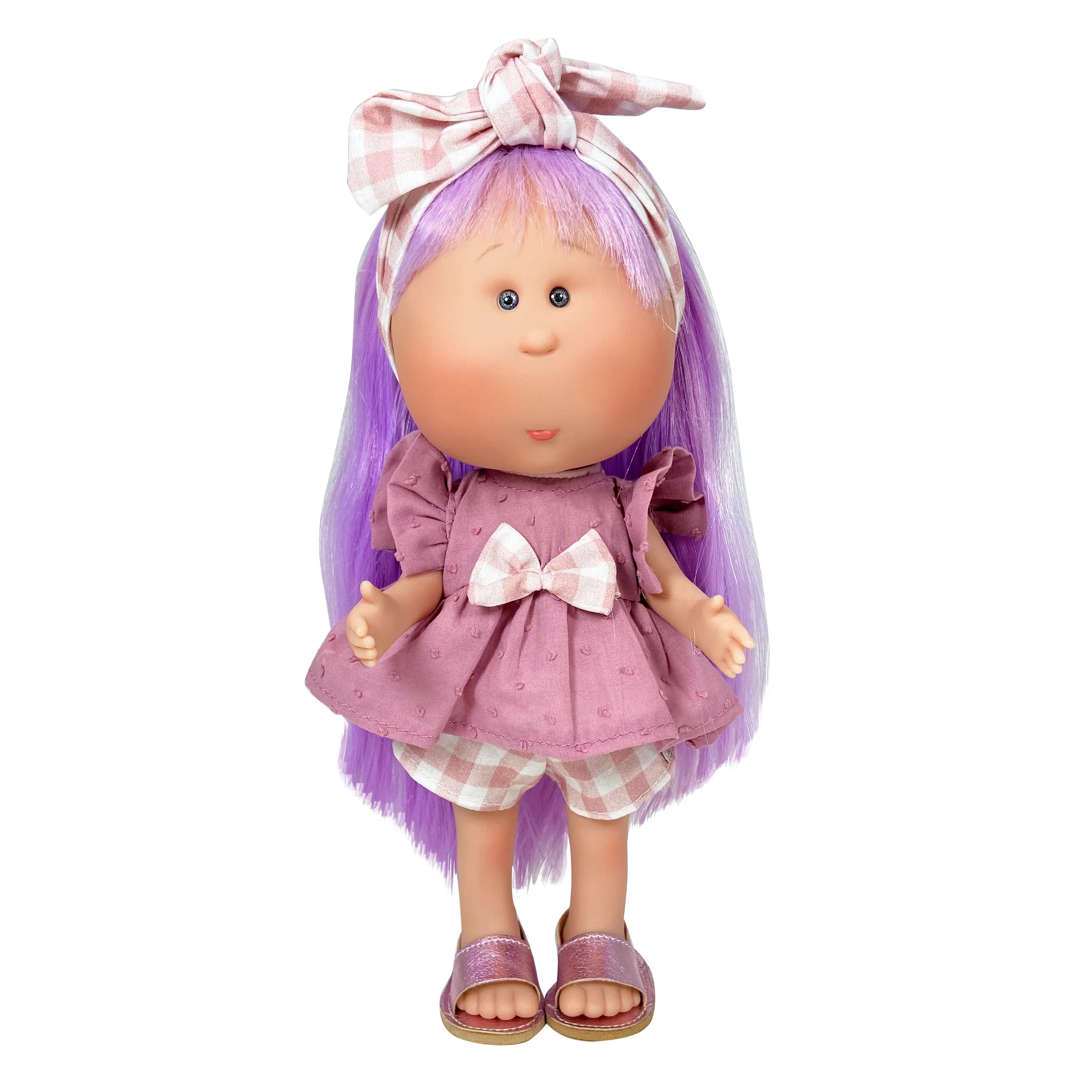 Collector - Grade Porcelain Dolls with Hand - Painted Facial Features and Custom - Made AccessoriesMia Plum Pudding Doll