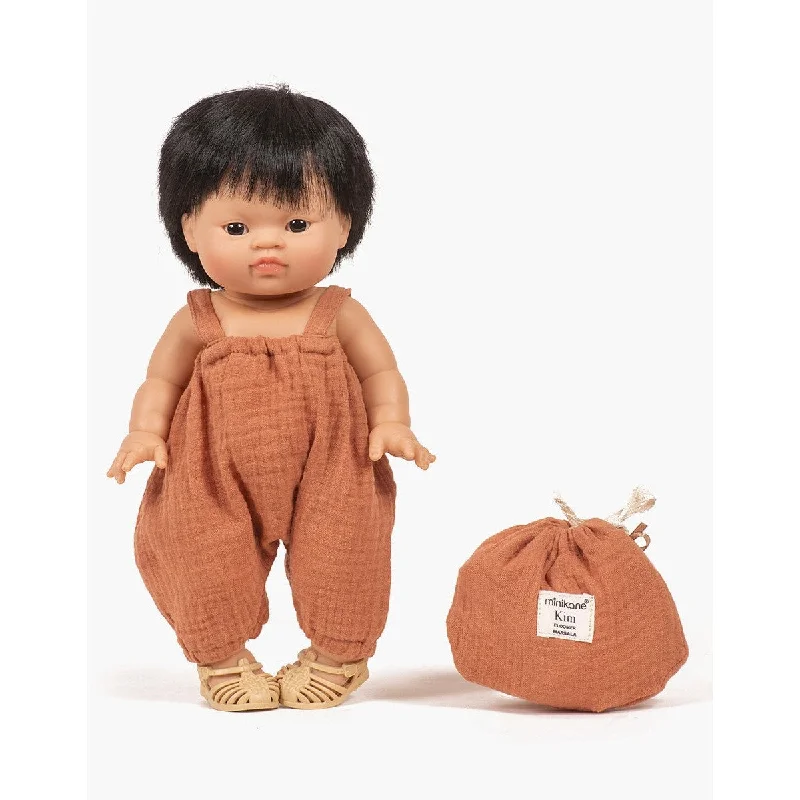 Dolls with a Voice - Recording Function and a Set of Microphone AccessoriesMinikane gordis Kim bloomers in marsala cotton gauze with pouch