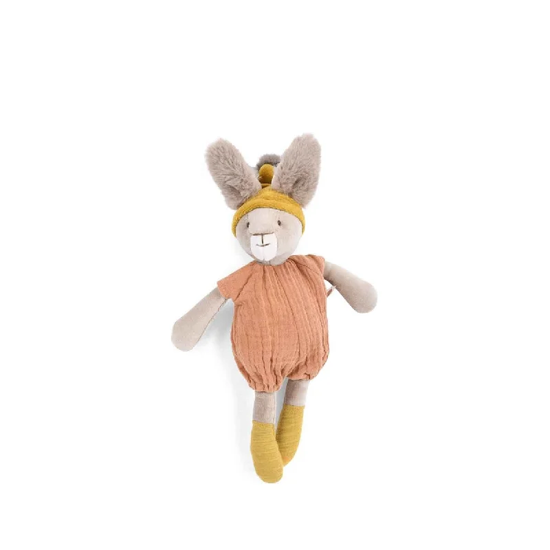 Dolls with a Temperature - Sensing Feature and Seasonal AccessoriesMoulin Roty trois petits lapins clay rabbit little soft toy