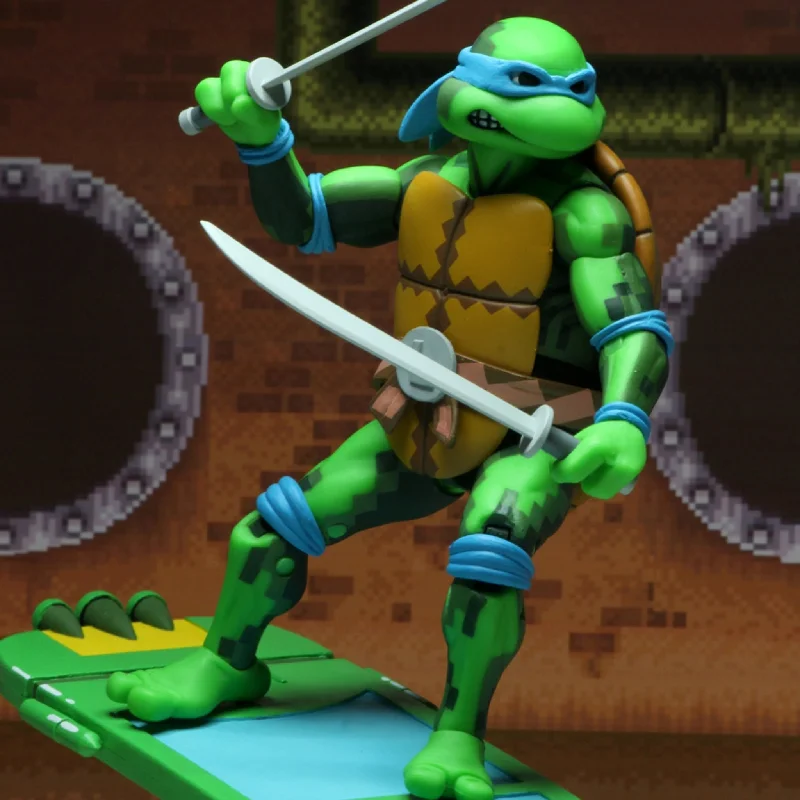 NECA TMNT: Turtles in Time Leonardo (Series 1)