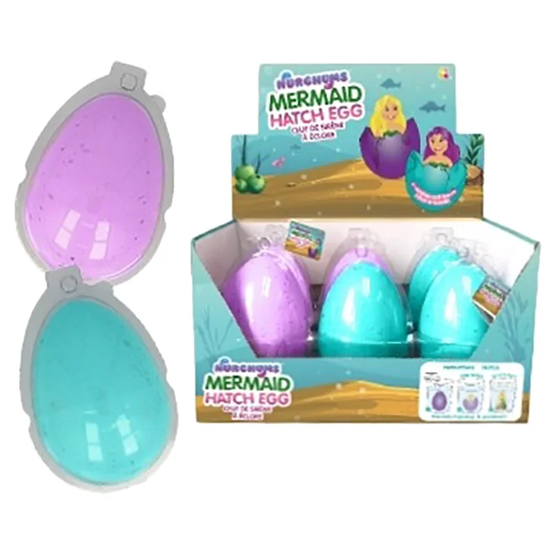 High - Quality Solid Wood Educational Toys for Developing Fine Motor Skills in KidsNURCHUMS Large Mermaid Hatching Eggs