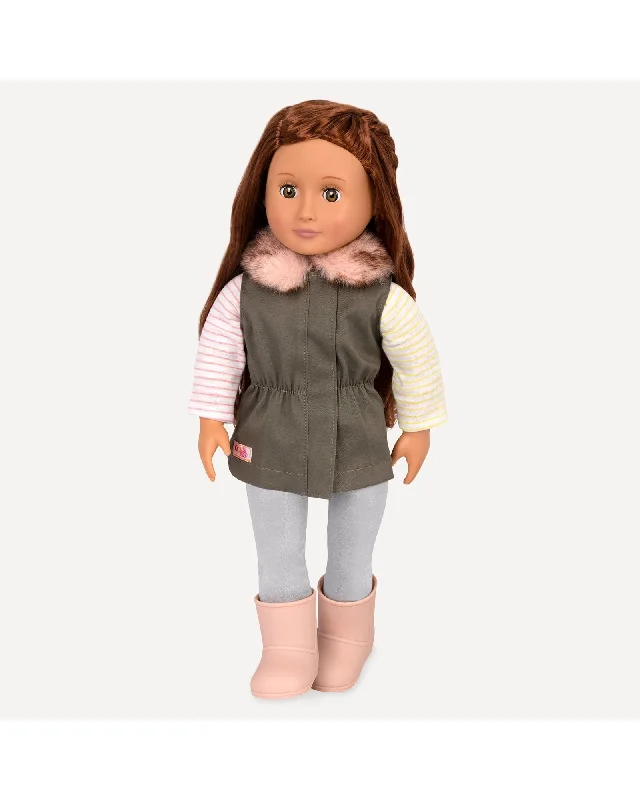 Dolls with a Weighted Body for a Soothing Effect and Comfort - Oriented AccessoriesOur Generation Outfit Fun Fur Fall