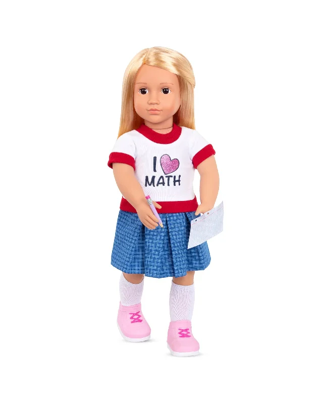 Dolls with a Voice - Recording Function and a Set of Microphone AccessoriesOur Generation Outfit Perfect Math