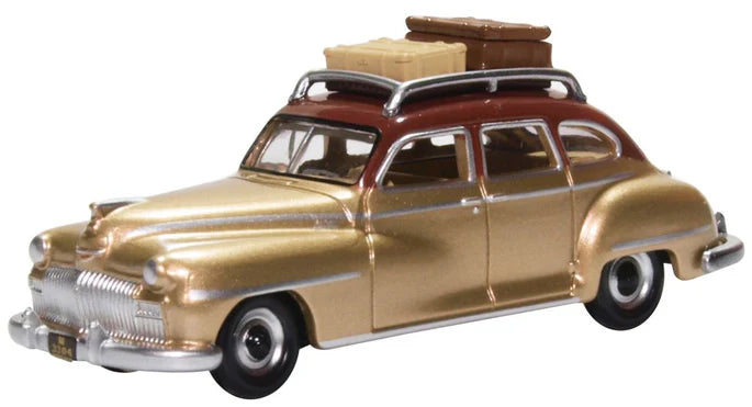 Kids' Plastic Pedal - Powered Tricycle with a Storage Basket and Safety FeaturesOxford Diecast Desoto Suburban 1946 Rhythm Brown/trumpet Gold