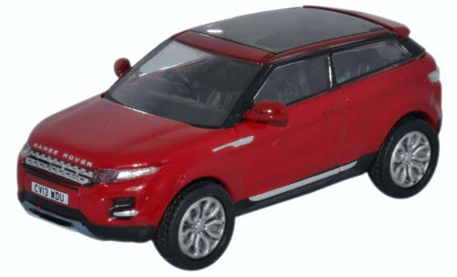 Slot Car Racing Set featuring Formula 1 Cars and a Multilane TrackOxford Diecast Range Rover Evoque Firenze Red