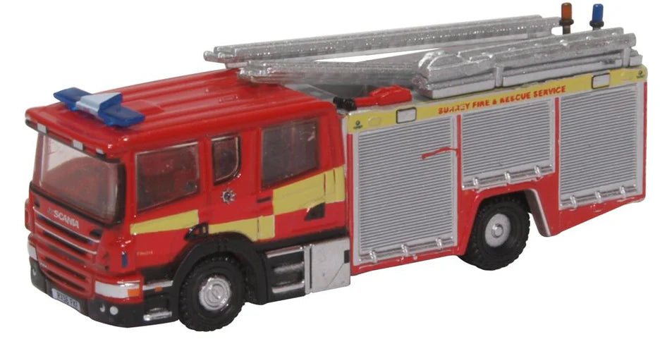 Slot Car Racing Set featuring Formula 1 Cars and a Multilane TrackOxford Diecast Scania Pump Ladder Surrey Fire & Rescue