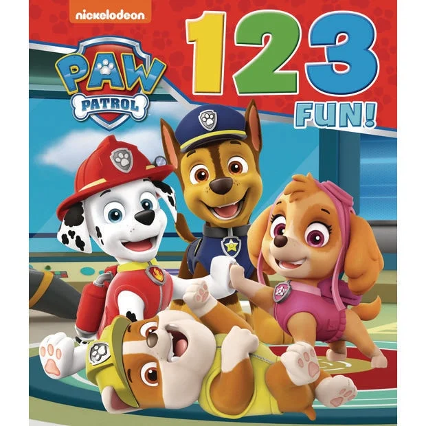 Natural Wood Educational Toys with a Magnetic Puzzle Design for Brain TrainingPaw Patrol 123 Fun!