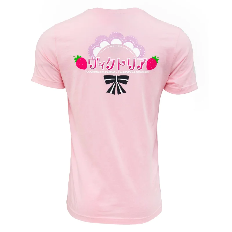 Persona 5 - Ms. Kawakami’s Maid Service Tee - Pink