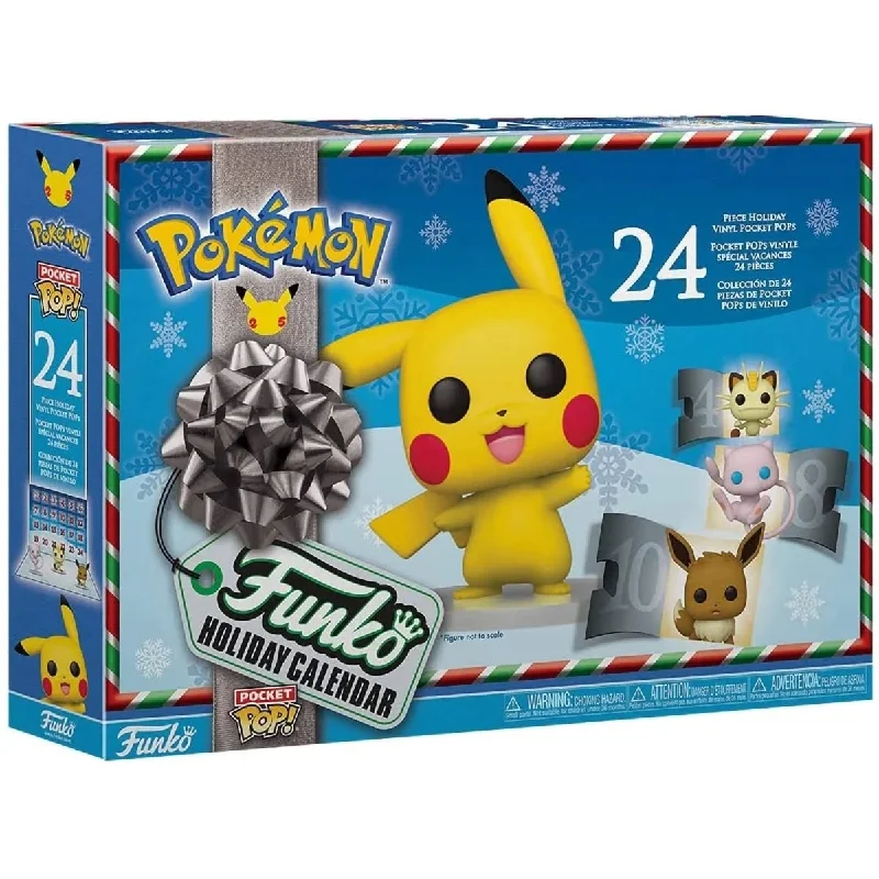 Pokemon Advent Holiday Calendar 2021 - Funko Pocket Pop