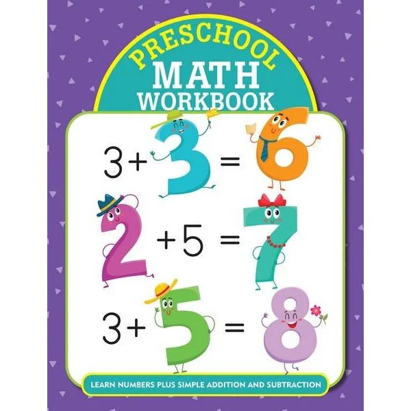 Solid Wood Educational Toys with a Coding and Logic - Building GamePreschool Math Workbook