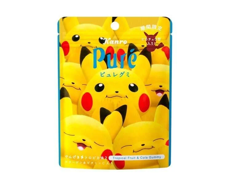 Pure Pikachu Tropical And Cola Gummy