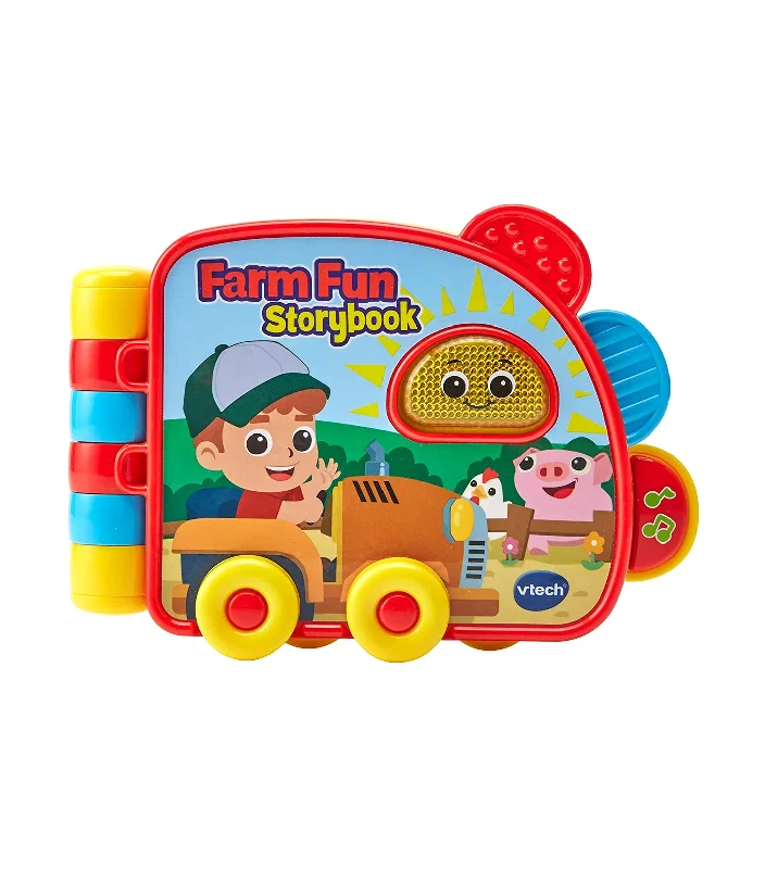 Solid Wood Educational Toys with a Coding and Logic - Building GameFarm Fun Story Book