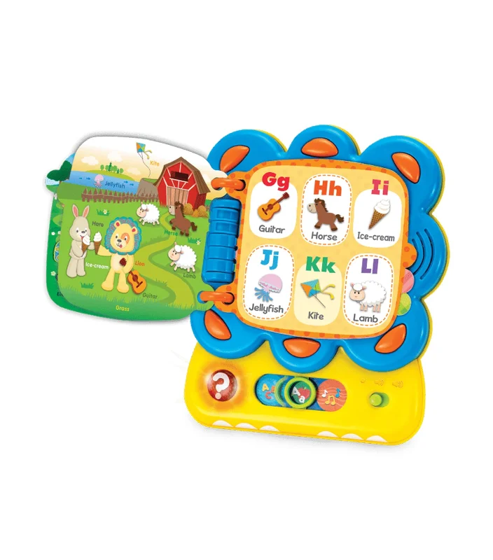 Solid Wood Educational Toys with a Coding and Logic - Building GameCaesar the Lion Let's Read