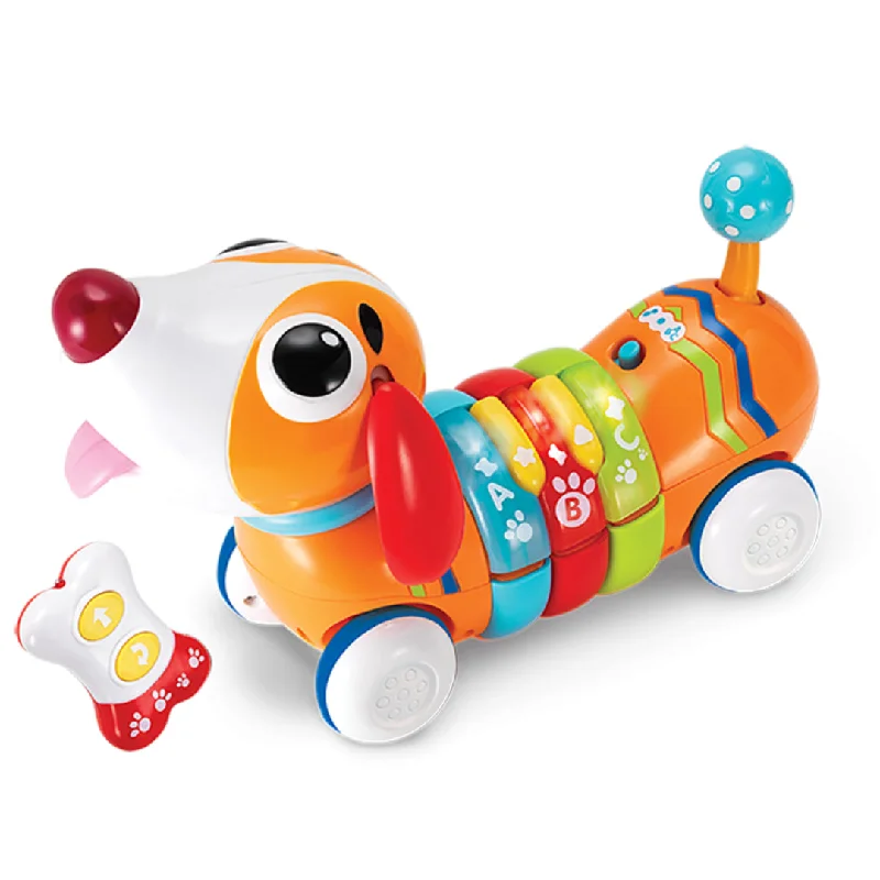 Hand - Made Wooden Educational Toys with a Space - Exploration SimulationWinfun Remote Control Rainbow Pup - Ages 18M and up