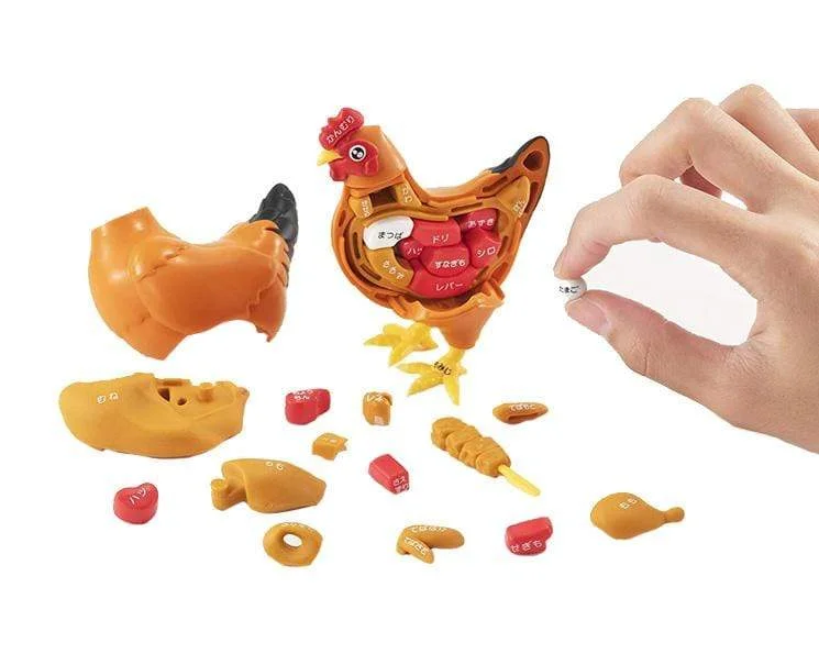 Adjustable - Difficulty Wooden Puzzles with a Castle Theme for Family Bonding TimeIchiwagai Meat Puzzle: Chicken