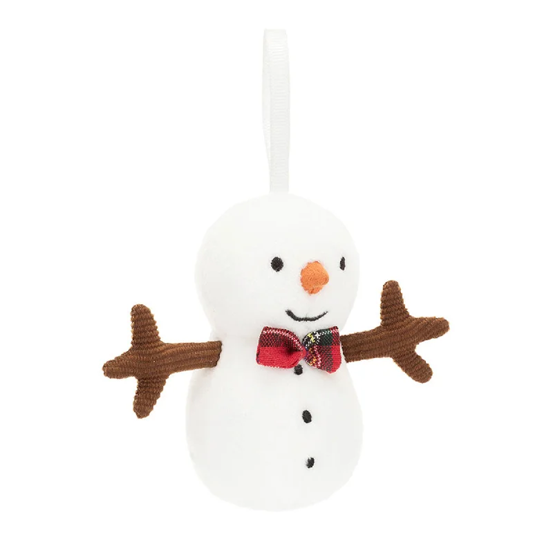 Festive Folly Hanging Decoration - Snowman