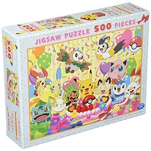 3D Wooden Puzzles of Historic Buildings with Intricate Details for Puzzle CollectorsLets Eat Together! Celebration Cake "Pokemon" 500P Puzzle (PK500-02)