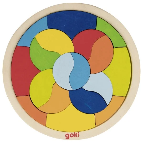 Scented Wooden Puzzles with a Fresh Pine Aroma for a Sensory ExperiencePuzzle - Mandala