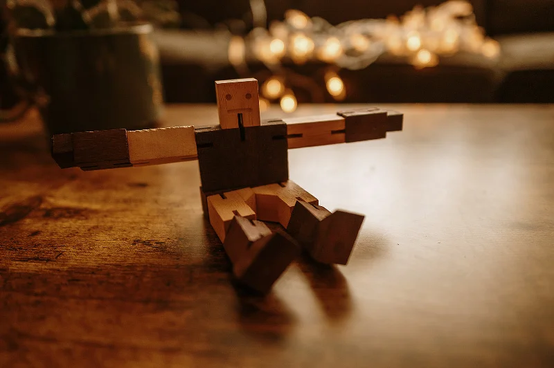 Braille - Labeled Wooden Puzzles for Visually Impaired IndividualsRobot Shapeshifter