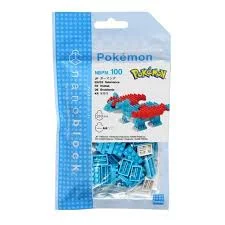 Small - Scale 50 - Piece Wooden Puzzles of Cartoon Characters for Toddlers' Early LearningSalamence - Nanoblock Pokemon Series