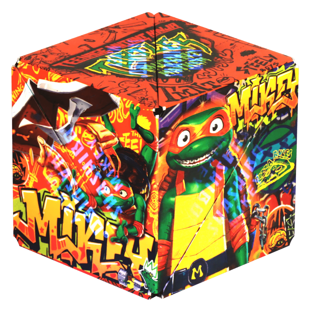 Adjustable - Difficulty Wooden Puzzles with a Castle Theme for Family Bonding TimeShashibo Shape Shifting Box - TMNT: Michelangelo (Series 2)