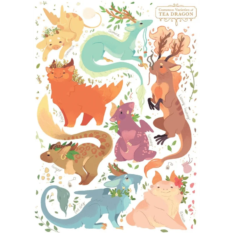 Adjustable - Difficulty Wooden Puzzles with a Castle Theme for Family Bonding TimeThe Tea Dragon Society Jigsaw Puzzle #1: Common Varieties (1000 Pieces)