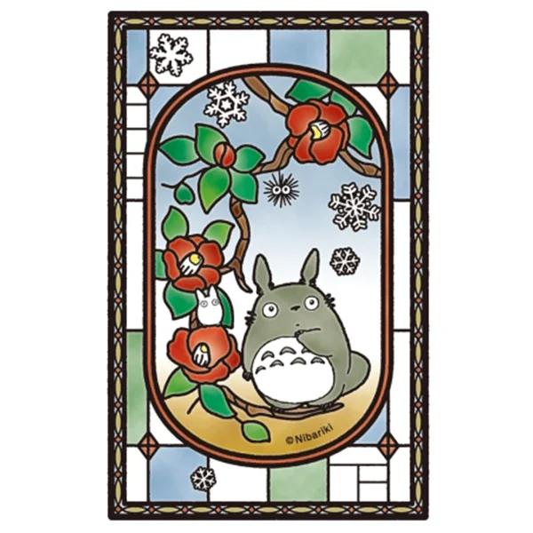 Laser - Cut Wooden Puzzles with Abstract Art Patterns for Art - Loving TeensTotoro "My Neighbor Totoro" Petite Artcrystal Puzzle (126-AC07)